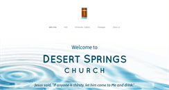 Desktop Screenshot of desertspringsfamily.org