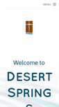 Mobile Screenshot of desertspringsfamily.org