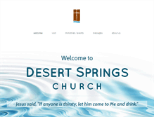 Tablet Screenshot of desertspringsfamily.org